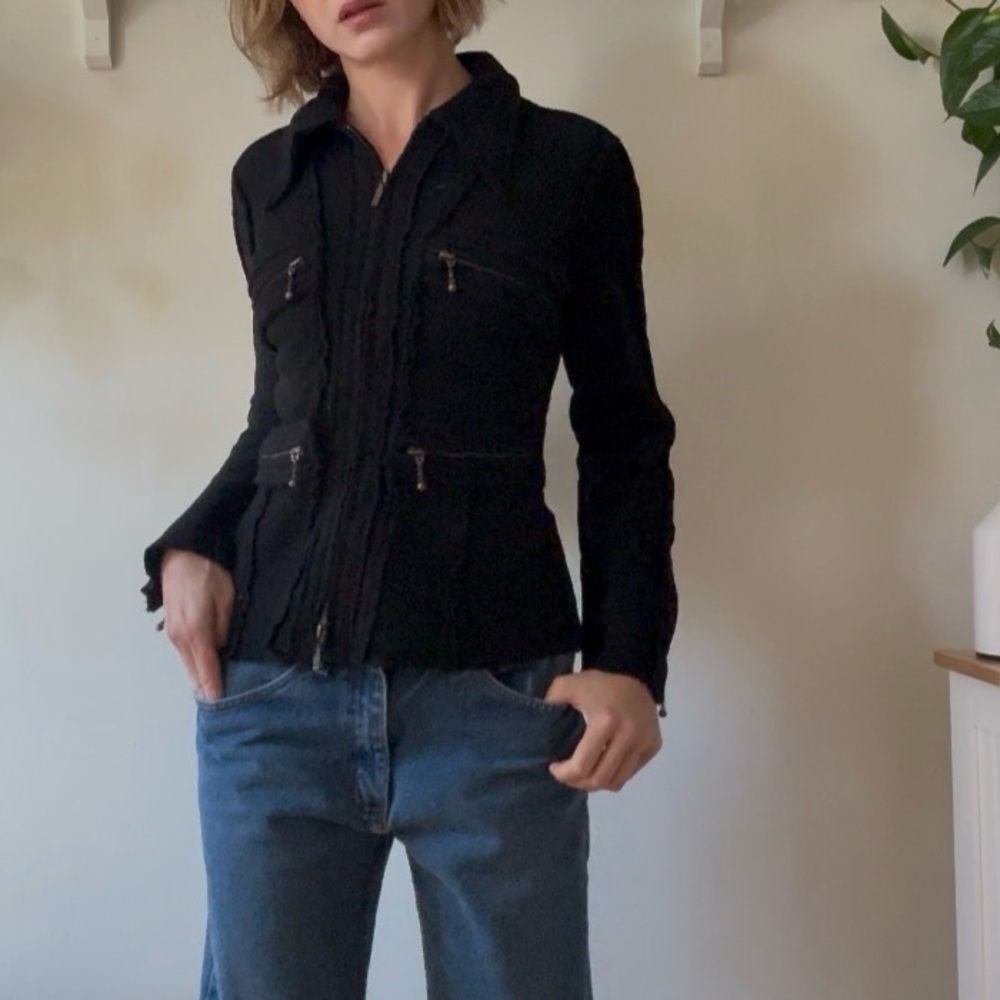 Lëo Avant-Garde Wool Jacket – Made in Canada ( fits small)
